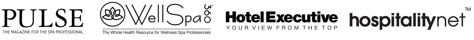 As Seen In Pulse, WellSpa 360, Hotel Executive, Hospitality Net